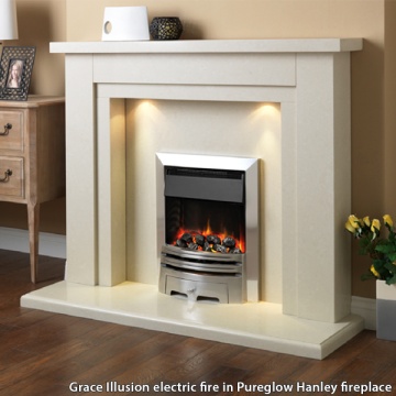 Pureglow Grace Illusion Electric Fire